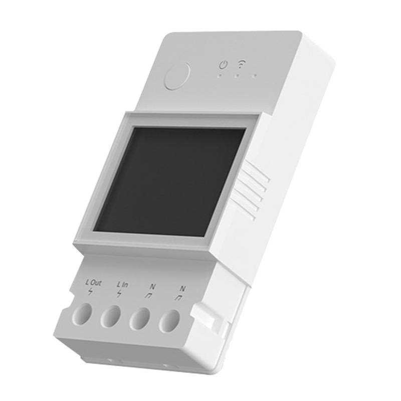 Interruptor Inteligente Wi-Fi C/ Medição de Energia e Display - 16a - Sonoff Pow Elite