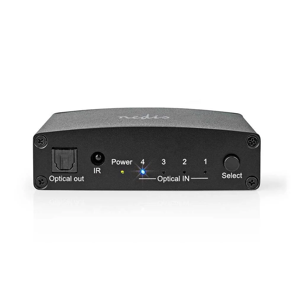 Conmutador de Audio Digital | 4-Way | Interruptor.