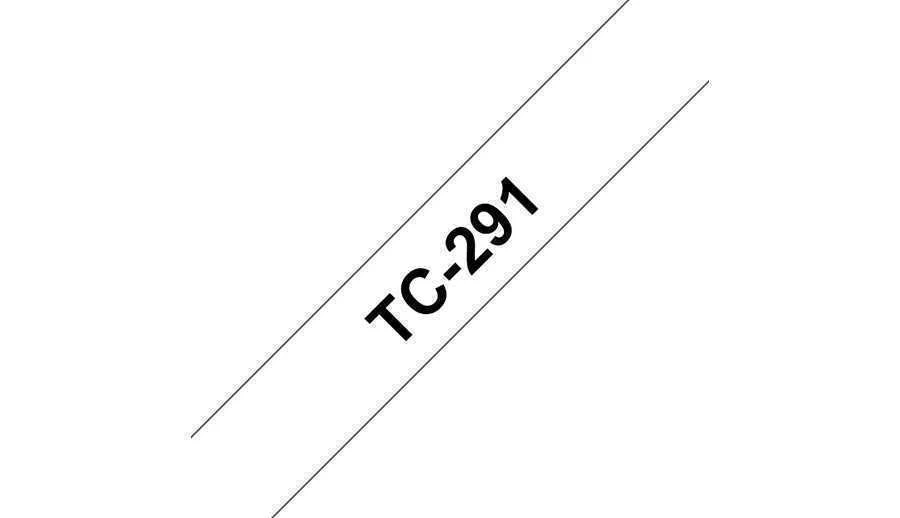 Brother P-Touch Tc291 Black/White (9 Mm/ 7,7m)