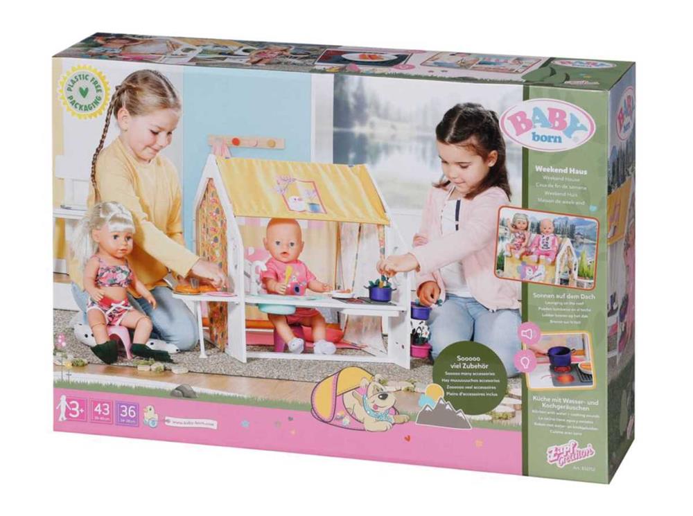 BABY BORN WEEKEND HOUSE CASA DE BONECAS