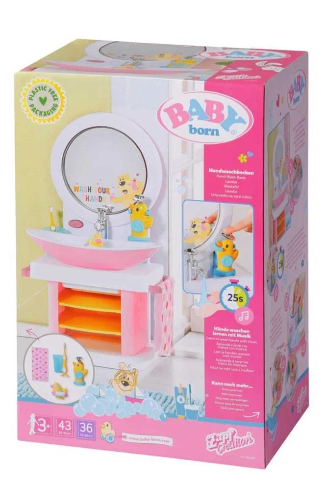 BABY BORN BATH HAND WASH BASIN LAVATÓRIO DE BONECA
