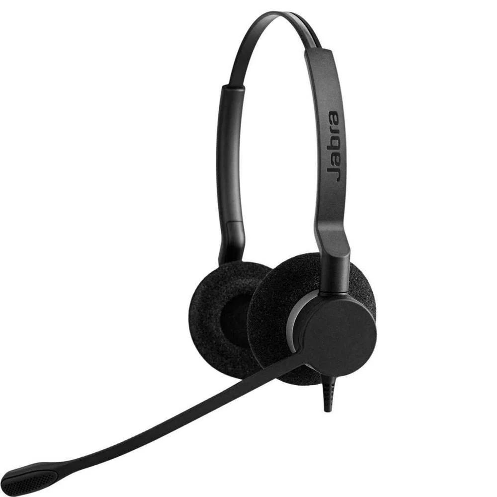 JABRA BIZ 2300 DUO AUSCULTADORES COM FIOS FITA DE.