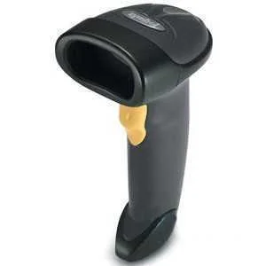 ZEBRA LS2208 BAR CODE SCANNER, 7 FT BLACK 1D LASE.