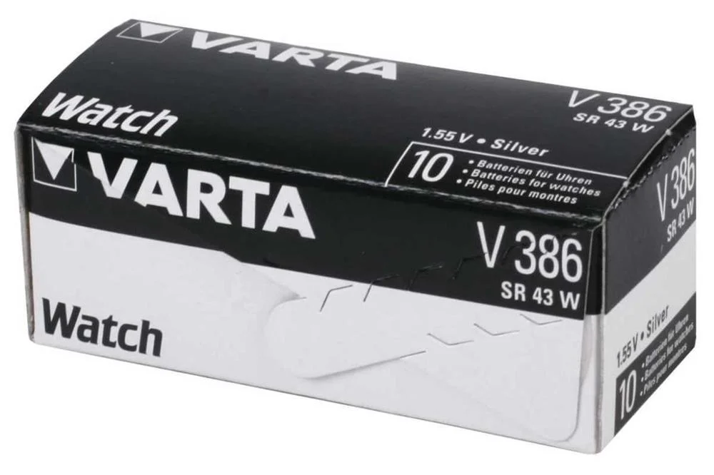 Watch Battery 1.55v-105mah Sr43 386.801.111 (1pc/Bl)