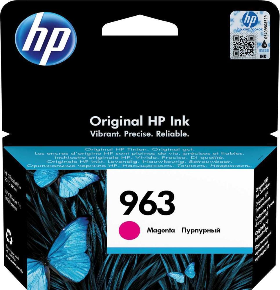 Tinteiro Hp 963 Magenta Original - 3ja24ae