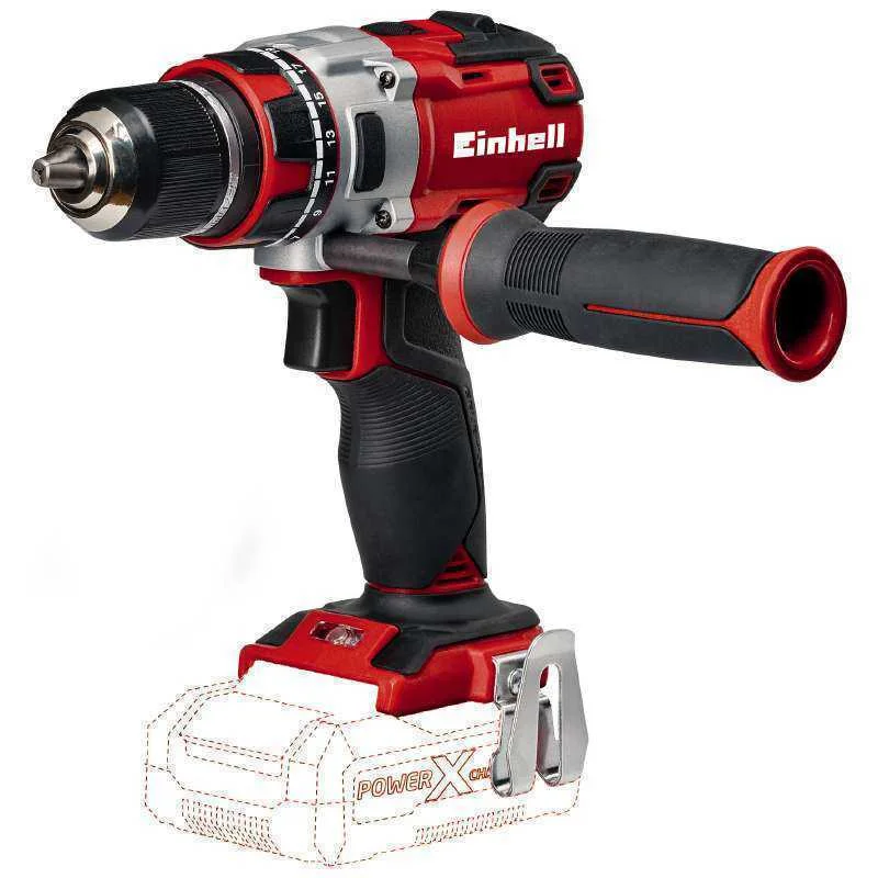 EINHELL TE-CD 18 LI SEM CHAVE 1,3 KG PRETO, VERME.