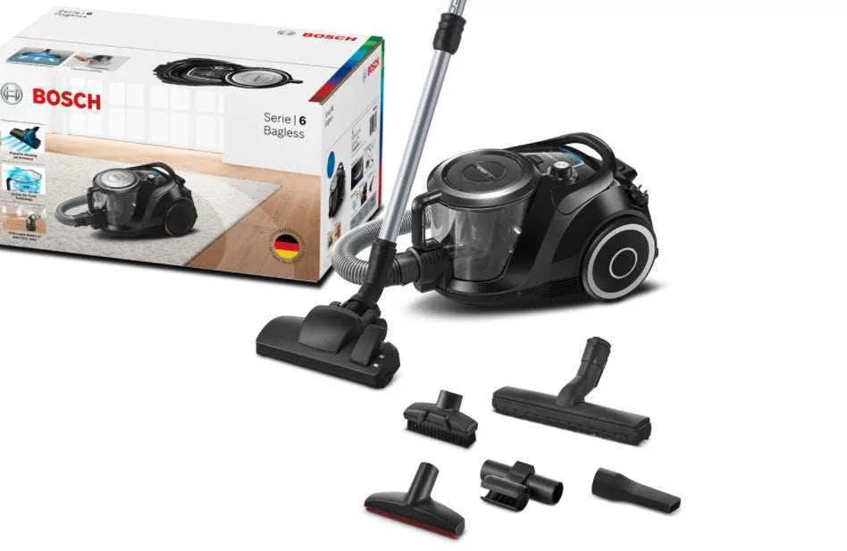 BOSCH SERIE 6 BGC41XSIL ASPIRADOR ASPIRADOR CILÍN.