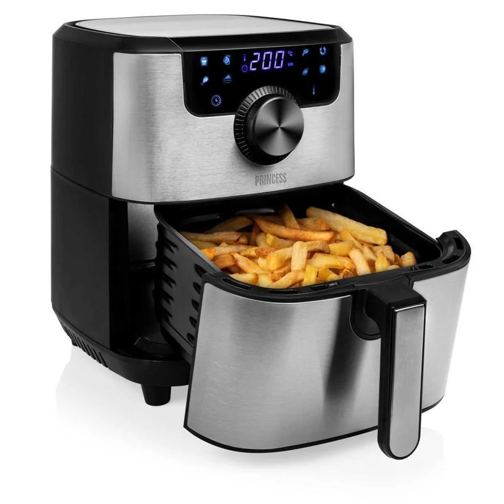 Freidora Sin Aceite Princess 182033 Plateado 1500.