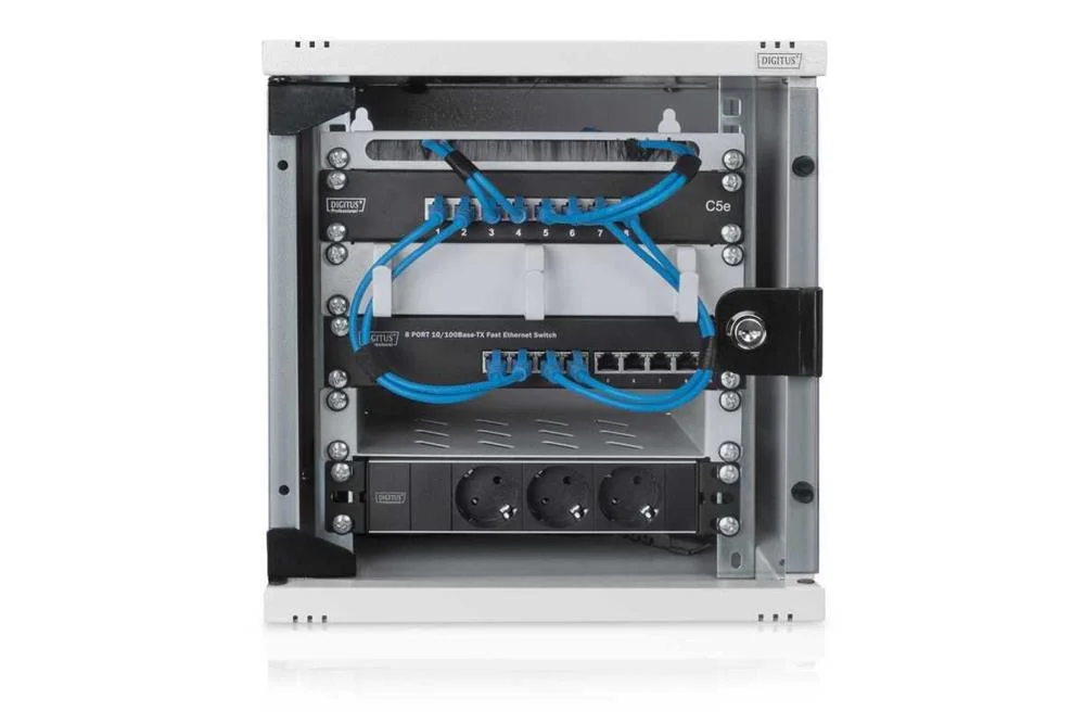 DIGITUS DN-10-05U-1 ARMÁRIO RACK 6U RACK DE PENDU.