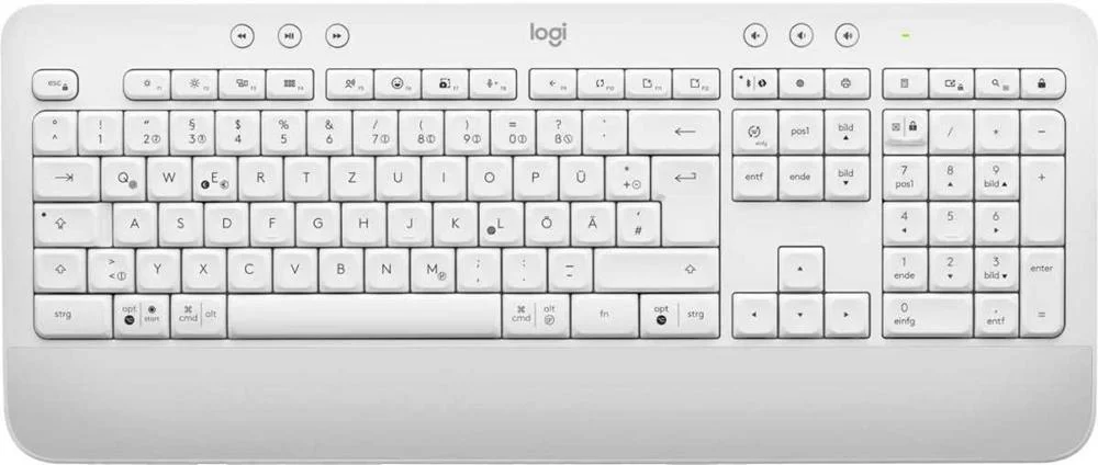 Logitech Signature K650 White Keyboard De-Layout 920-010967