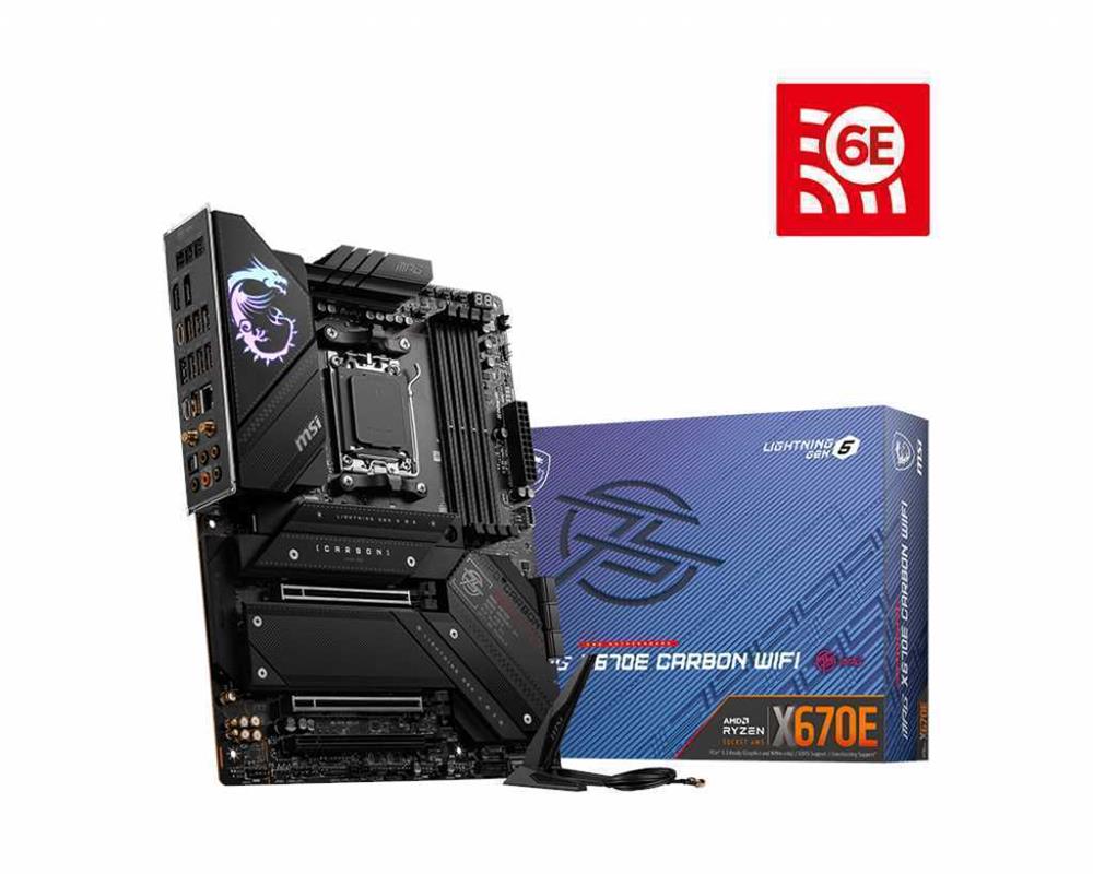 Msi Mpg X670e Carbon Wifi Motherboard Amd X670 Ra.