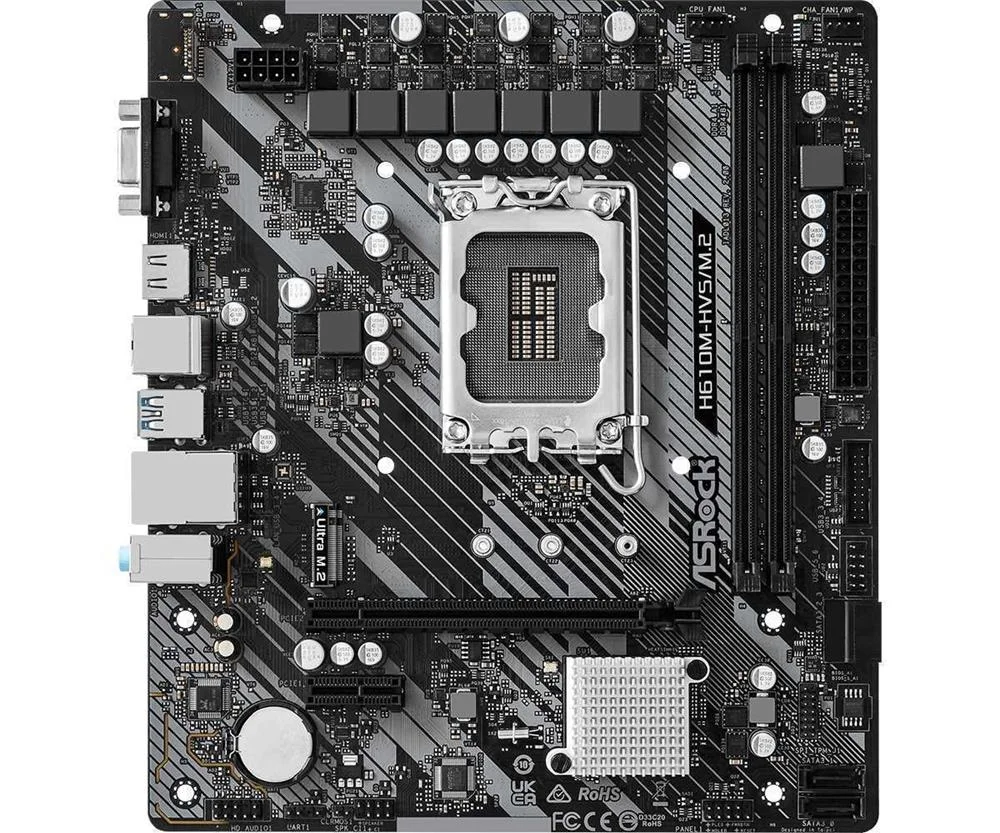Motherboard Micro-Atx H610m-Hvs/M.2 R2.0 - Asrock