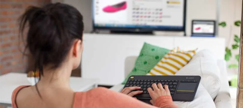 Logitech K400 Plus Tv Teclado Rf Wireless Qwertz .