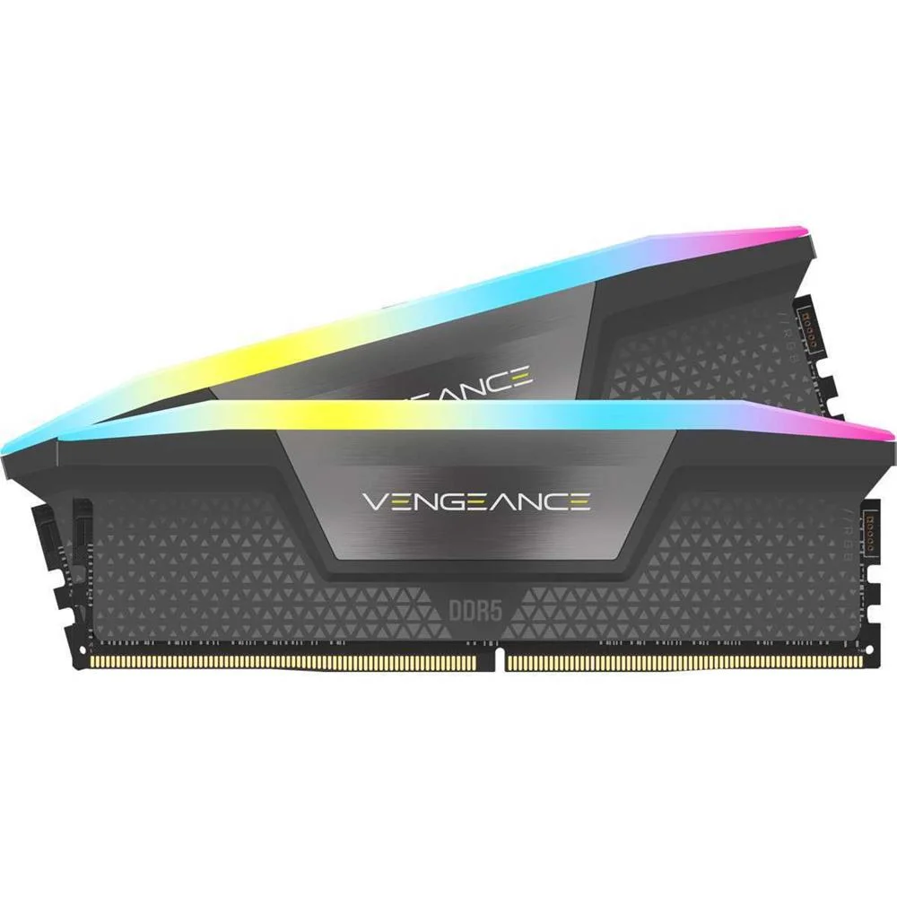 Memória RAM Vengeance RGB Amd Expo 32gb 2x16gb Ddr5-5600mhz Cl36 Preto - Corsair