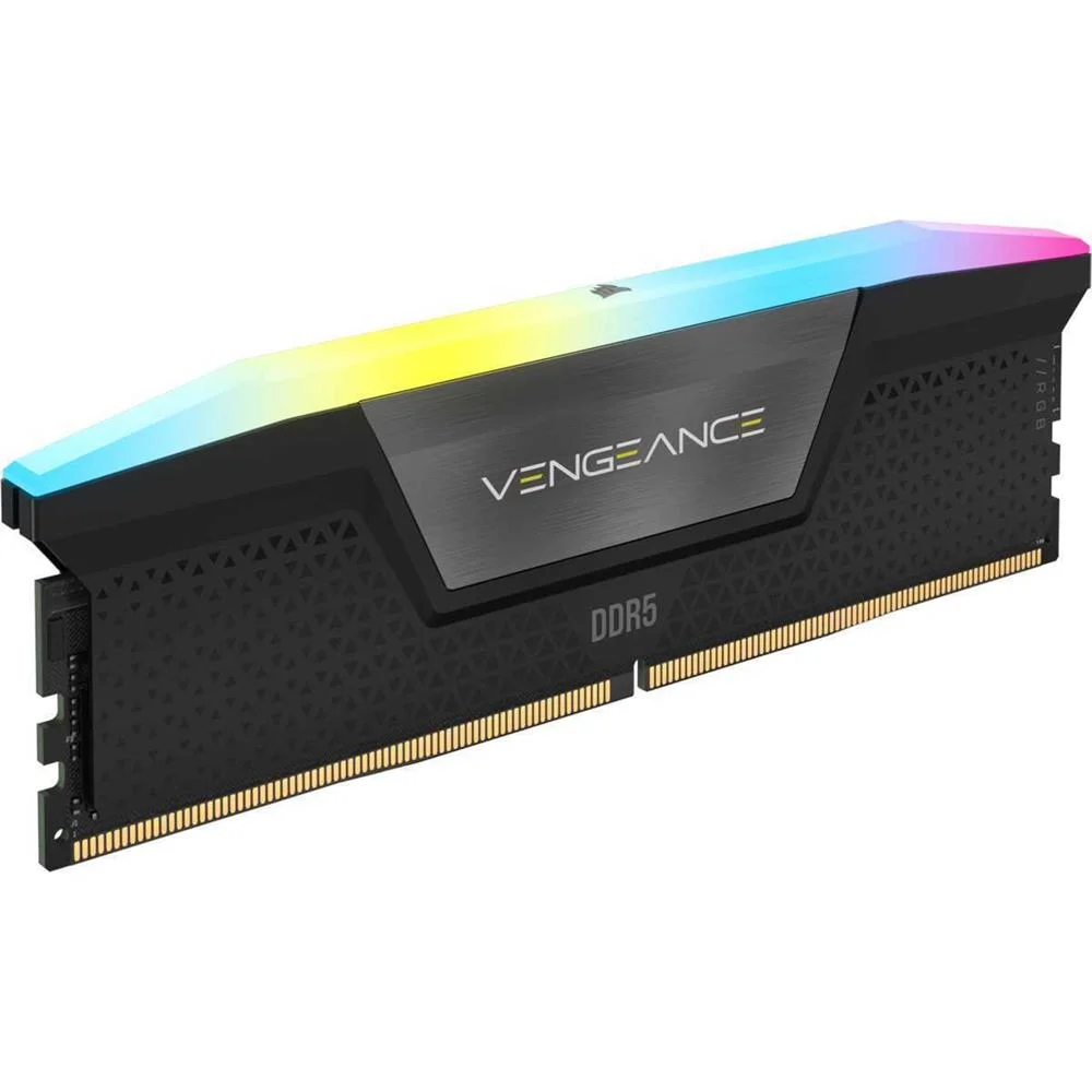 Memória RAM Vengeance RGB 32gb 2x16gb Ddr5-6000mhz Cl36 Preto - Corsair