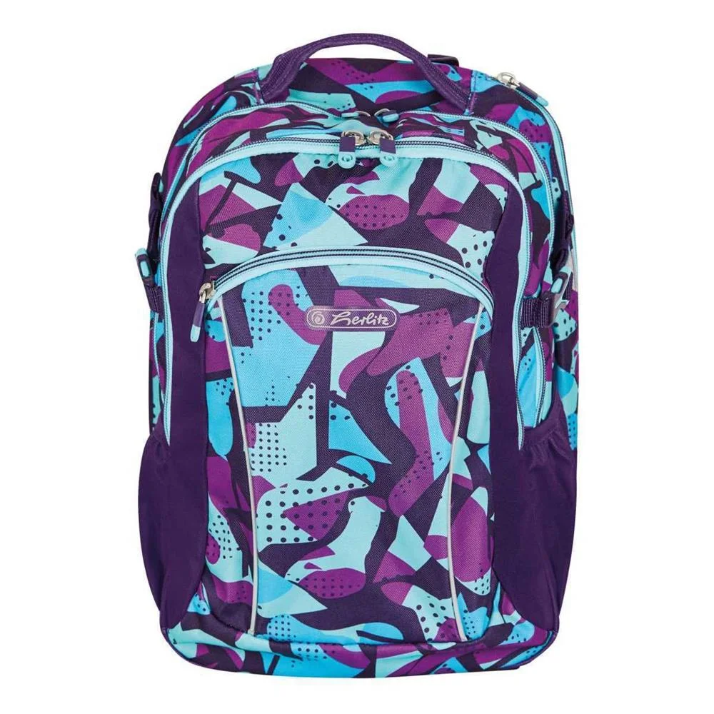 Herlitz Grundschulrucksack Ultimate Leer Camopurple