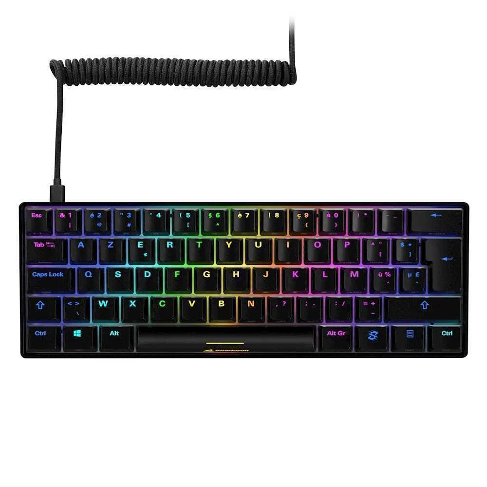 Sharkoon Sgk50 S4 Teclado Usb Azerty Francês Preto