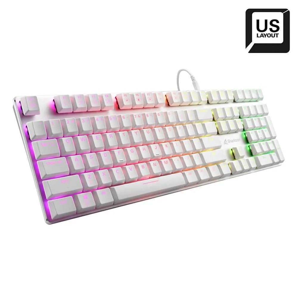 Sharkoon Purewriter RGB Blue Teclado Usb Qwerty I.