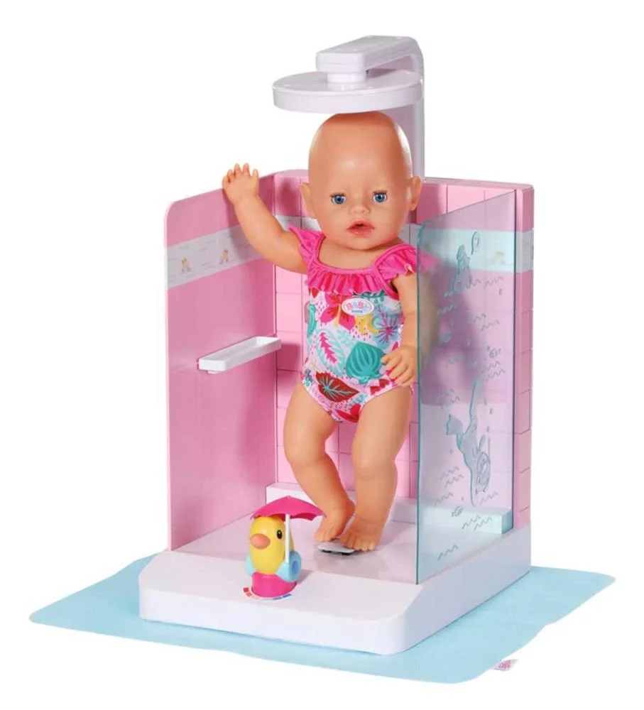 BABY BORN BATH WALK IN SHOWER CASA DE BANHO PARA .