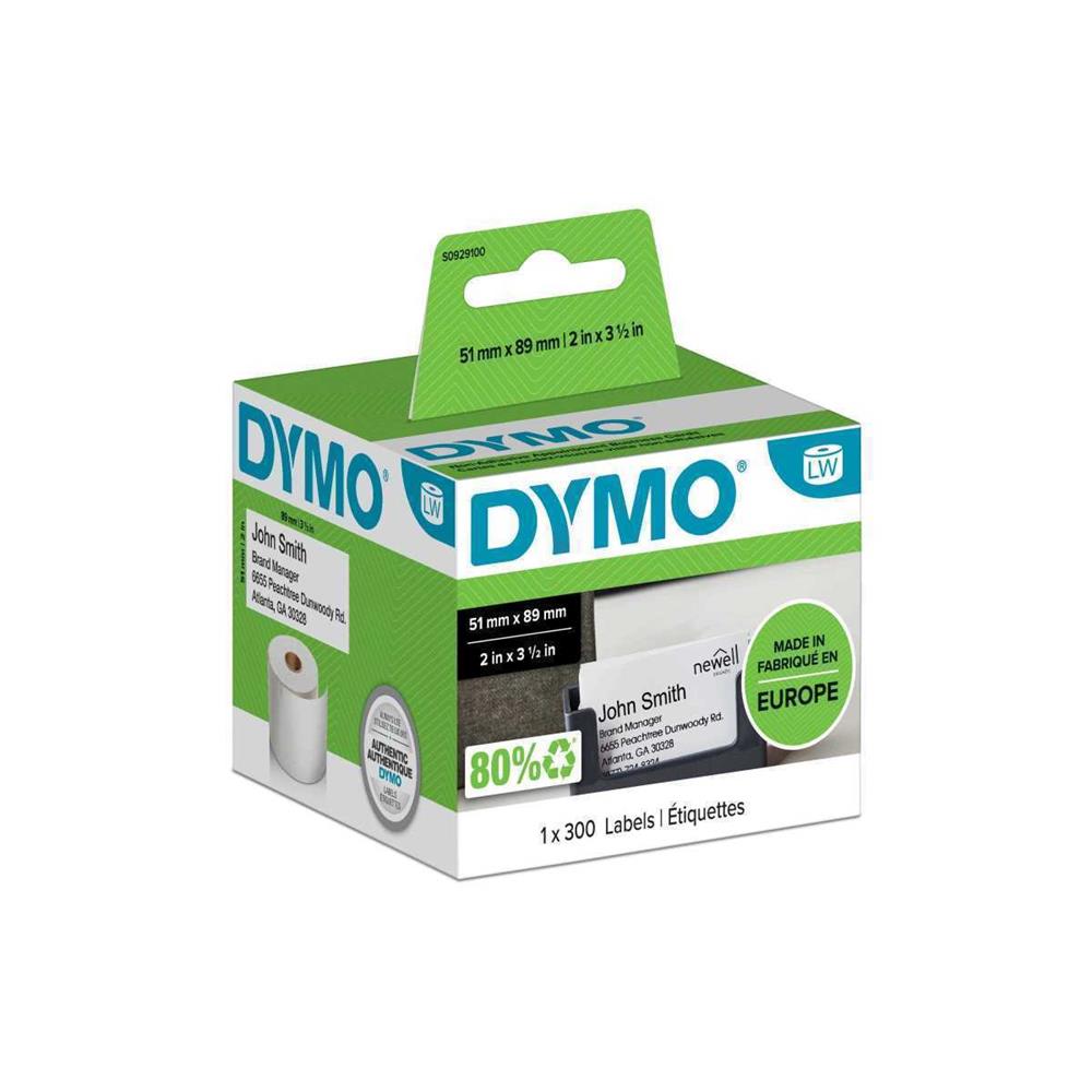 Dymo Lw-Termin/Namensschild        51x 89mm Kleb.  300st/Rol