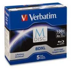 VERBATIM BDXL 100GB 4X 5 UNIDADE(S)