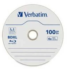 VERBATIM BDXL 100GB 4X 5 UNIDADE(S)