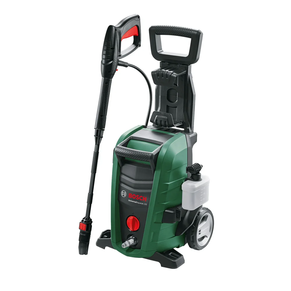 Bosch Universalaquatak 135 Pressure Washer Compact Electric 410 L/H 1900 W Black  Green