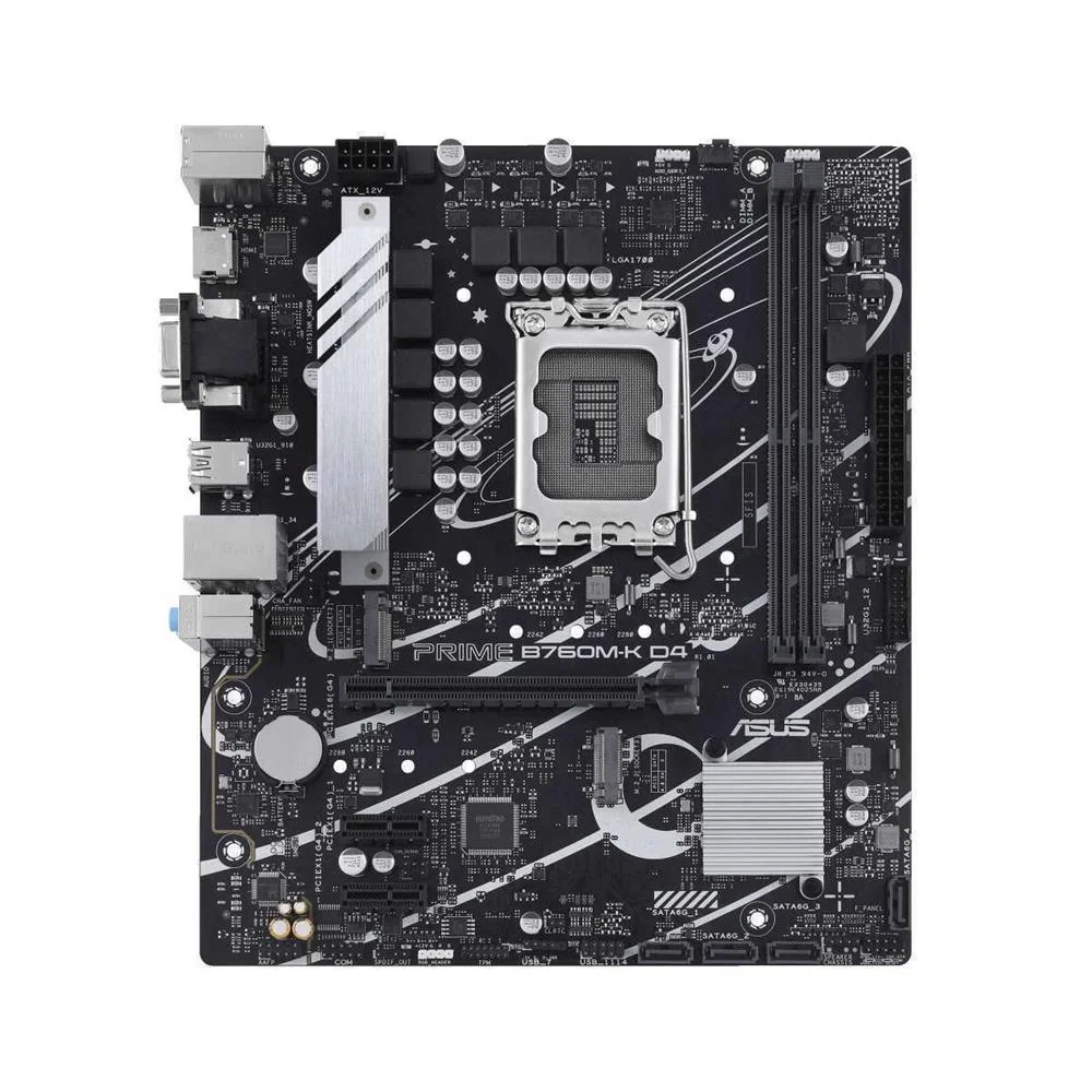 Asus Prime B760m-K D4 Intel B760 Lga 1700 Micro Atx