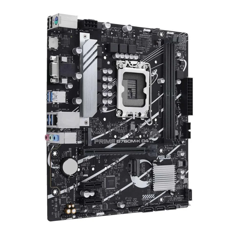 Asus Prime B760m-K D4 Intel B760 Lga 1700 Micro Atx