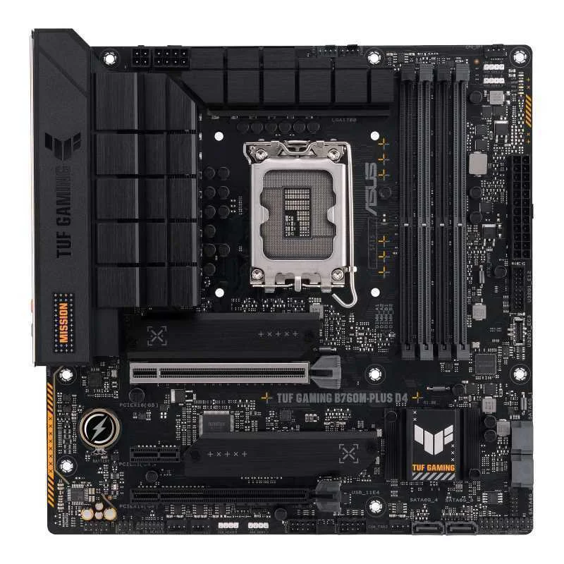 Asus Tuf Gaming B760m-Plus D4 Intel B760 Lga 1700 Micro Atx