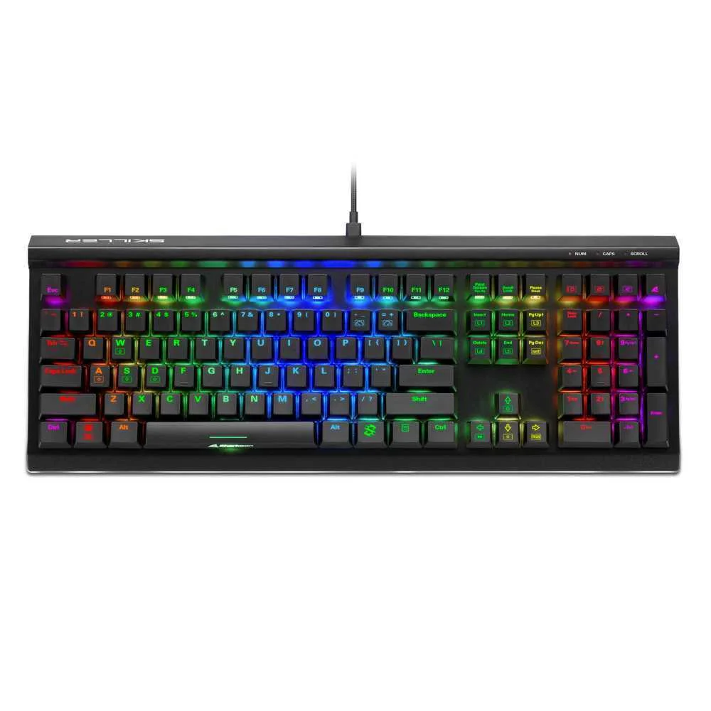 Sharkoon Skiller Sgk60 Teclado Usb Qwerty Inglês .