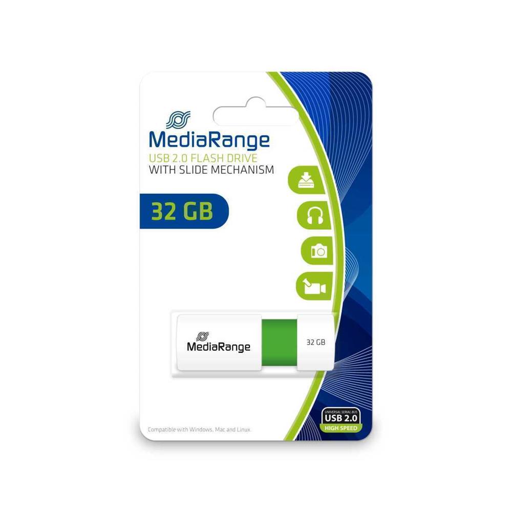 MEDIARANGE MR973 UNIDADE DE MEMÓRIA USB 32 GB USB.