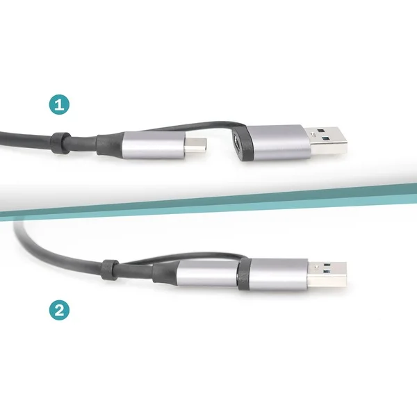 DIGITUS DN-3028 ADAPTADOR PARA CABOS USB-C USB 3..