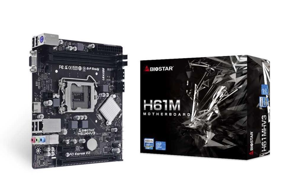 Biostar H61mhv3                      (H61,S1155,Matx,Ddr3)