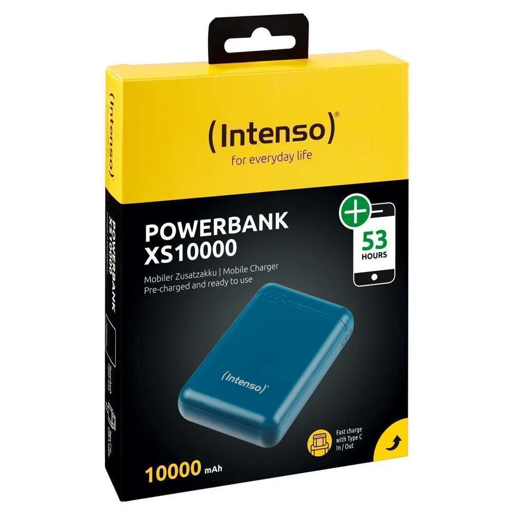 Intenso Xs10000 Polímero de Lítio (Lipo) 10000 Ma.