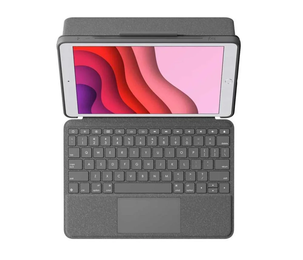 Logitech Bluetooth Combo Touch Ipad 7.Gen. Grau
