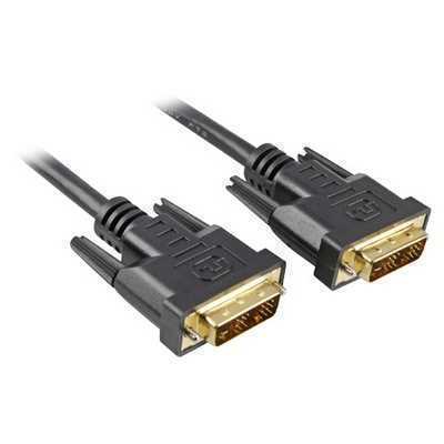 SHARKOON 3M DVI-D TO DVI-D (18+1) CABO DVI PRETO