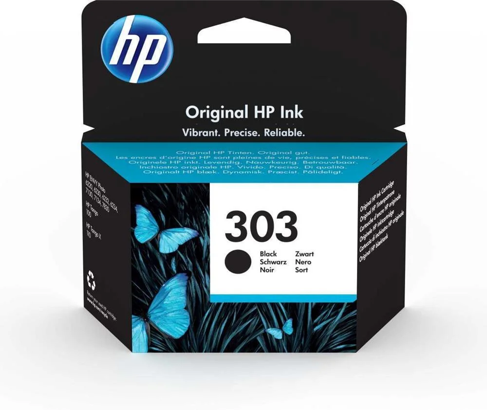 Hp Tinteiro Original 303 (Preto)