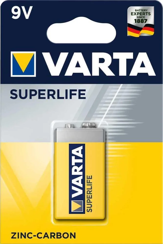Pilhas Varta Superlife 9v 9 V (1 Unidade) 
