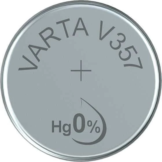 Micro Pilha Botão Varta Sr44 - V357 Silver 1,55v .