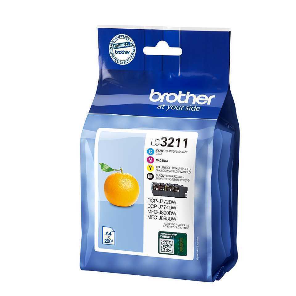 Brother Lc-3211val Tinteiro Original Rendimento P.