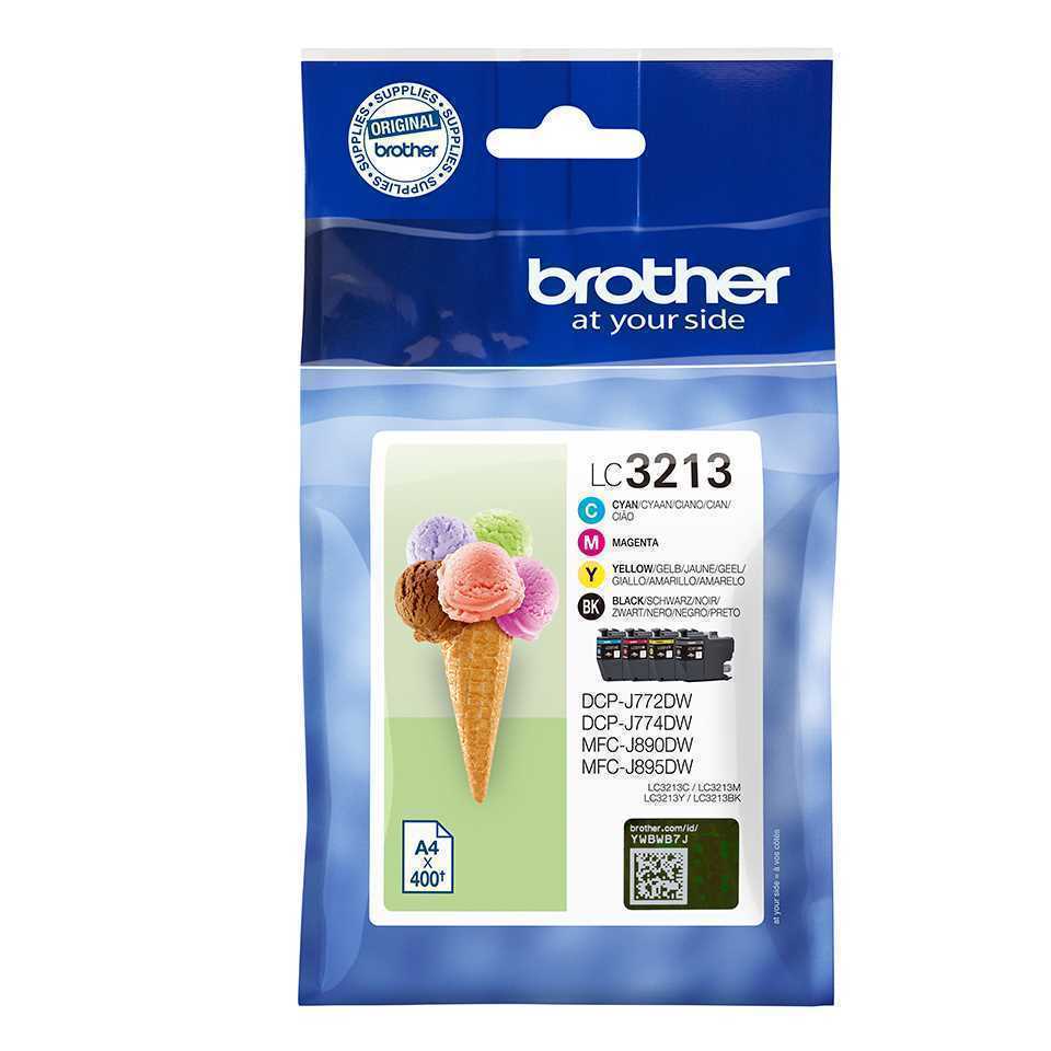 Brother Lc-3213valdr Tinteiro Original Rendimento.