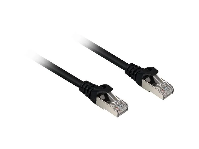 SHARKOON CAT.6A SFTP CABO DE REDE PRETO 10 M CAT6.