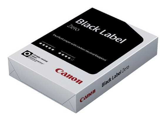 CANON BLACK LABEL ZERO FSC PAPEL PARA IMPRESSÃO A.
