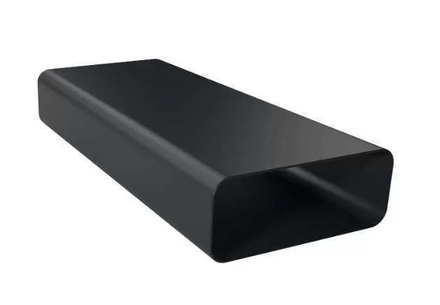 Tubo Plano de 1000mm para Exaustor Preto - Bosch