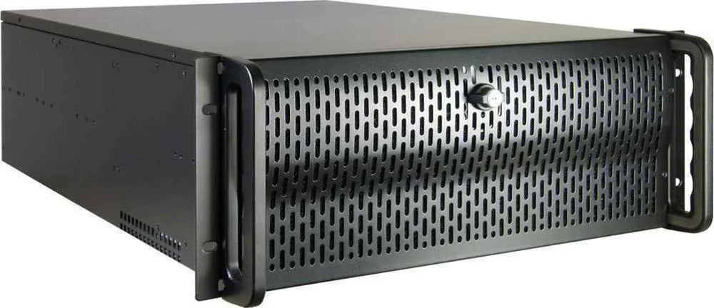 INTER-TECH IPC 4U-4129L RACK METÁLICO, PRATEADO