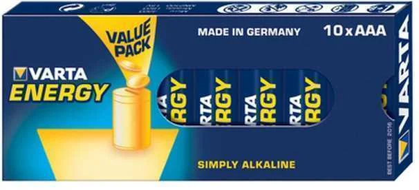 Varta 10x AAA 4103 Bateria Descartável Alcalino
