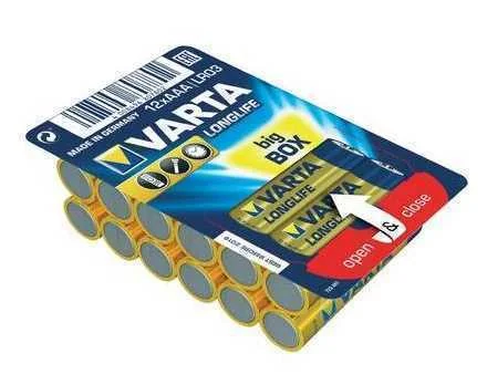 Varta Bv-Ll 12 AAA Bateria Descartável Alcalino