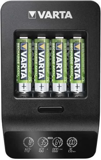 VARTA LCD SMART CHARGER+ PILHAS AC