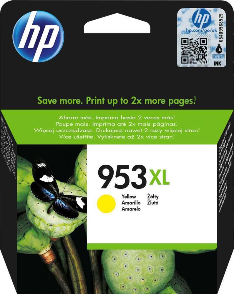 Hp Tinteiro Original 953xl Amarelo de Elevado Ren.